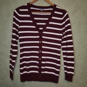 Charlotte Russe Striped Cardigan